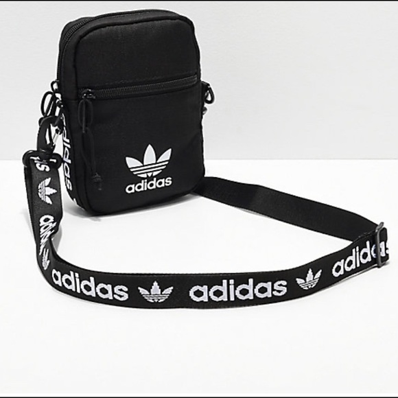 adidas black cross body bag